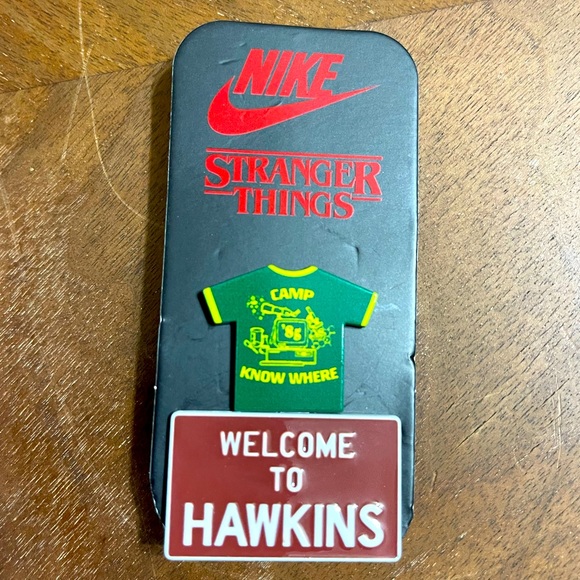 nike stranger things pins